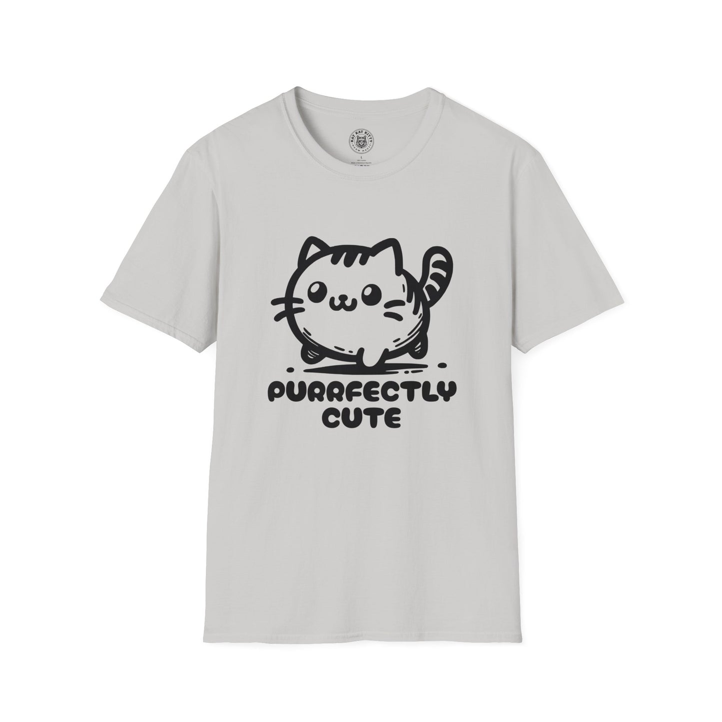 Purrfectly Cute - Unisex Cat Graphic Tees | Graphic T Shirts