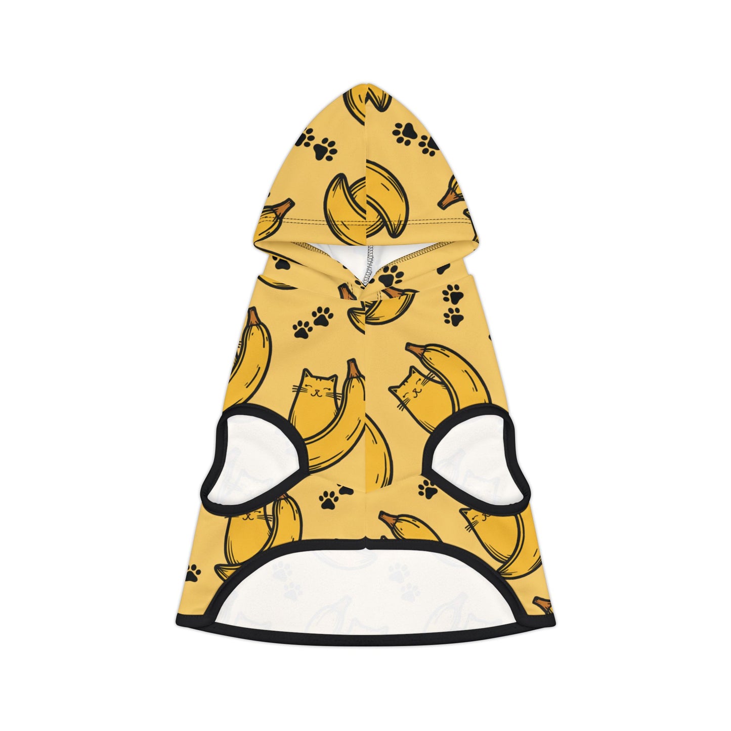 Banana Time - Cat Hoodie / Cat  Sweater