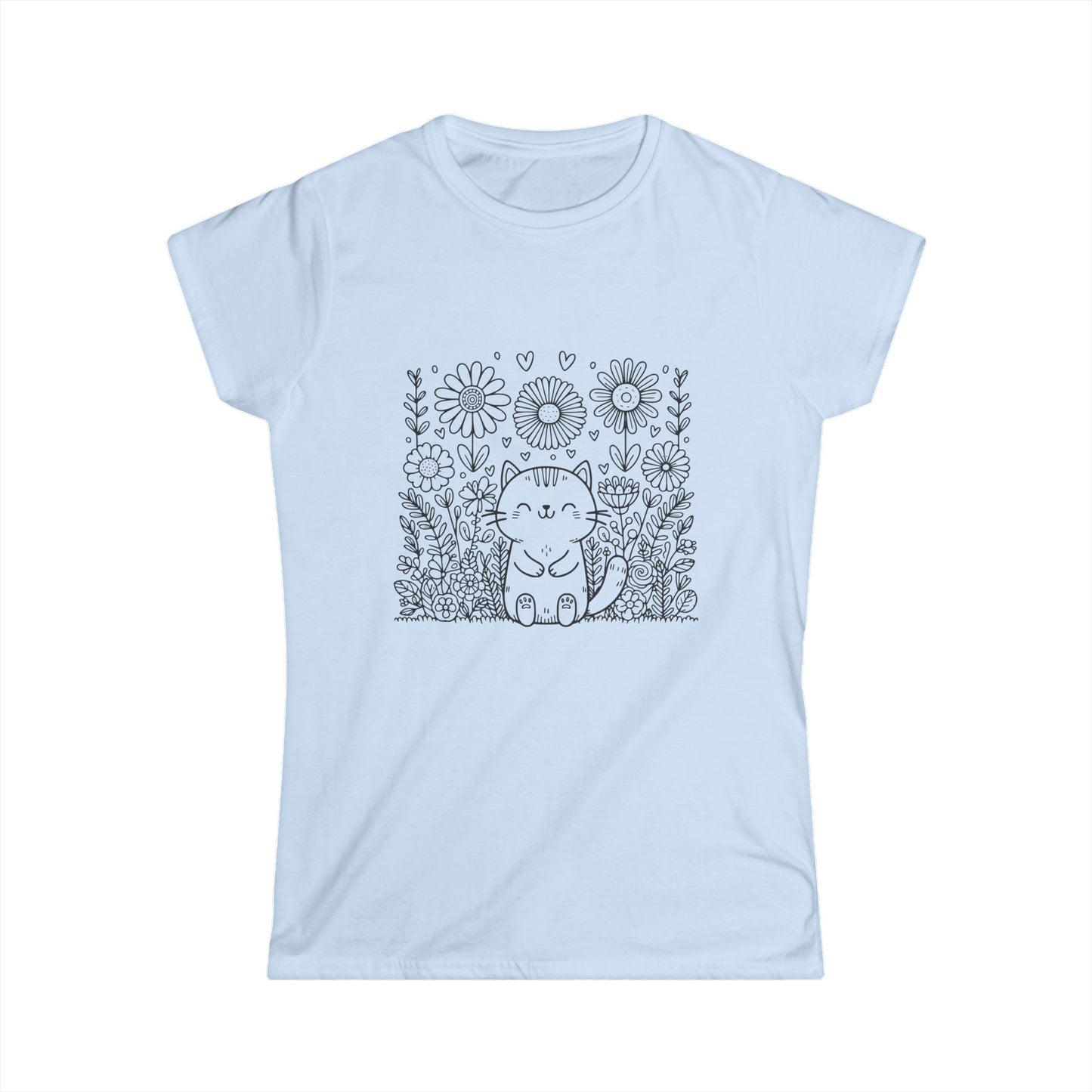 Love and Plants - Women's Cat Graphic Tees | Graphic T Shirts