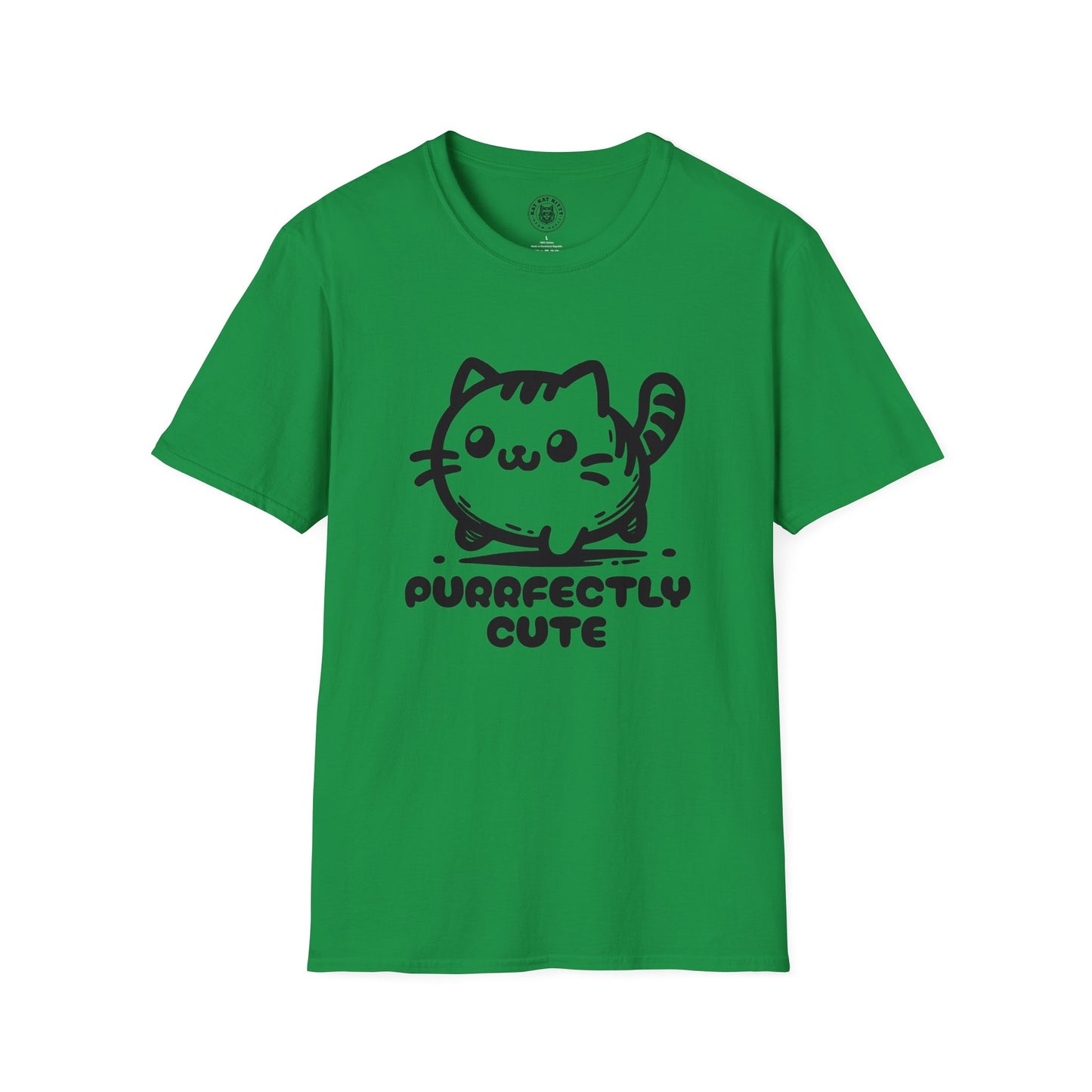 Purrfectly Cute - Unisex Cat Graphic Tees | Graphic T Shirts