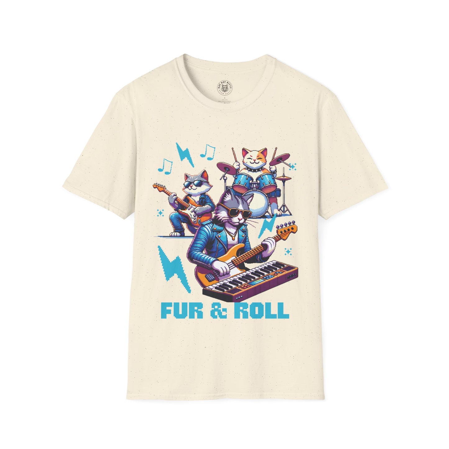 Fur & Roll - Unisex Cat Graphic Tees | Graphic T Shirts