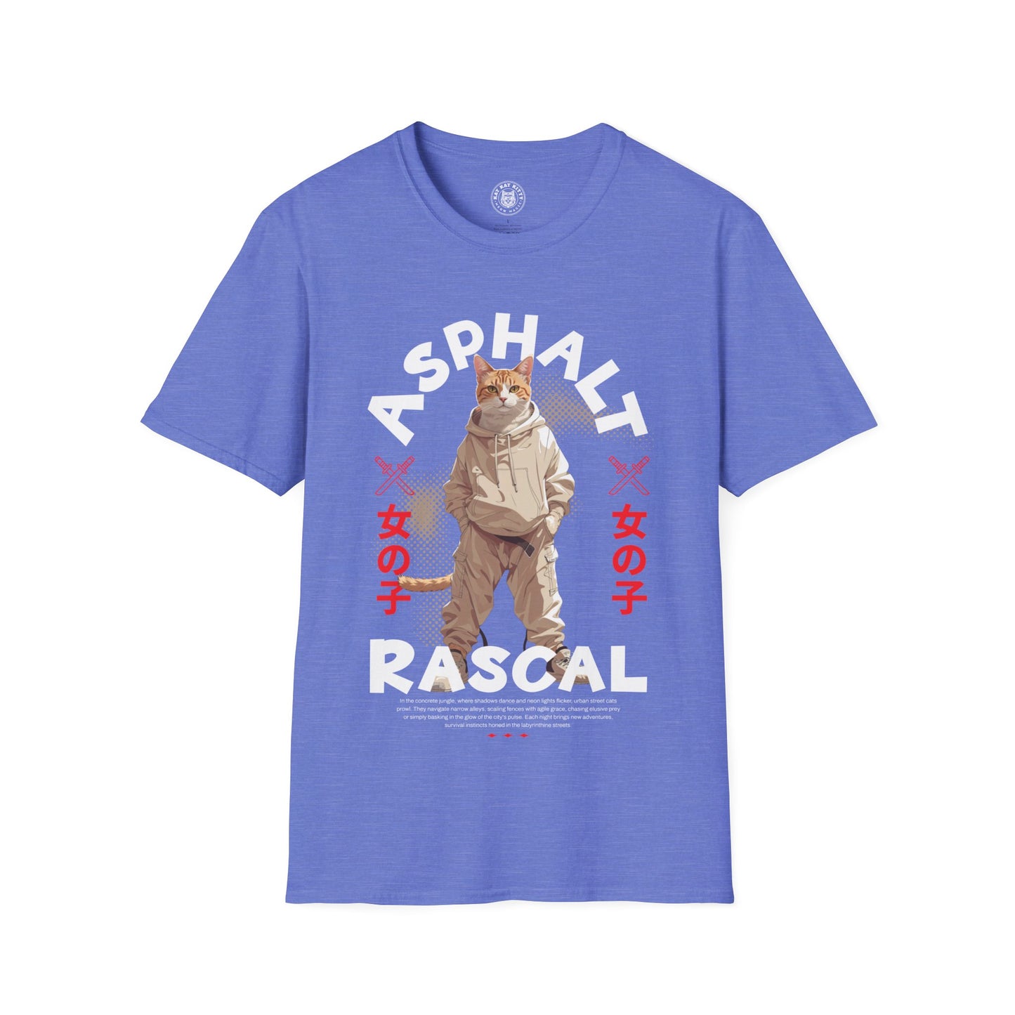 Asphalt Rascal - Unisex Cat Graphic Tees | Graphic T Shirts