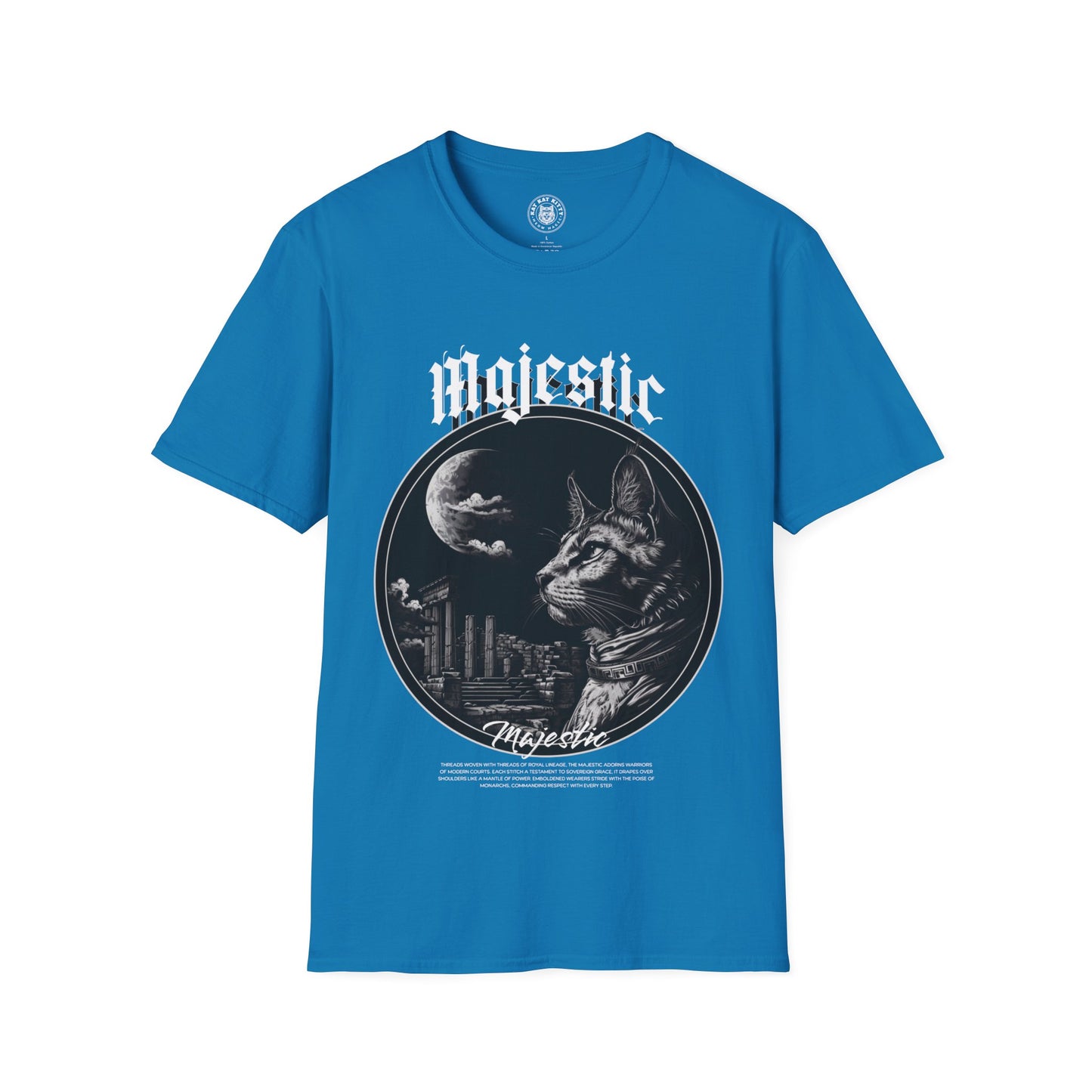 Majestic - Unisex Cat Graphic Tees | Graphic T Shirts