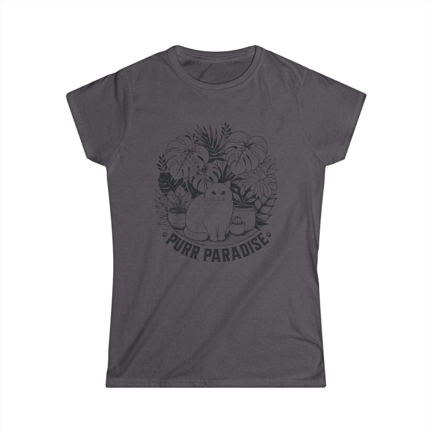 Purr Paradise - Women's Cat Graphic Tees | Graphic T Shirts