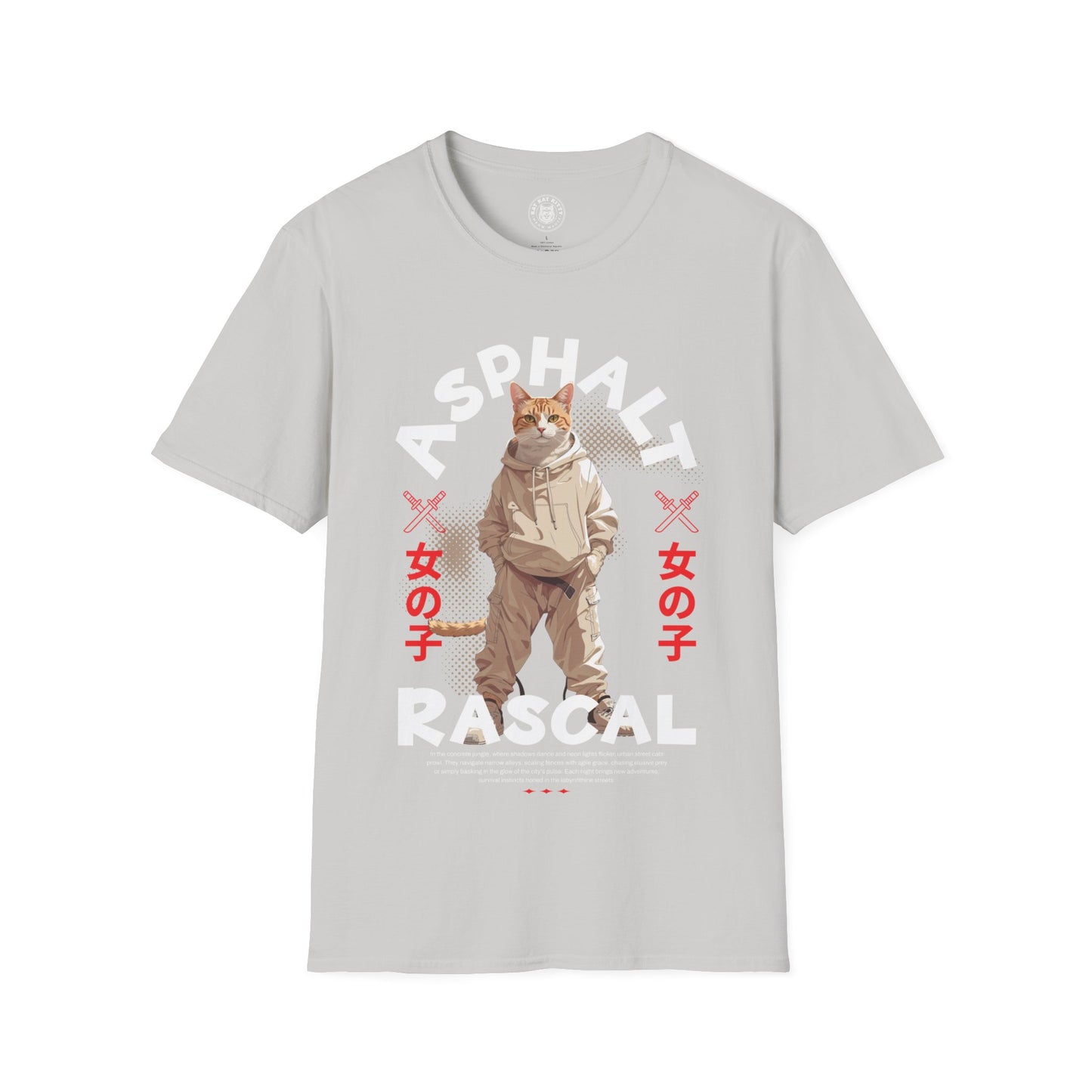 Asphalt Rascal - Unisex Cat Graphic Tees | Graphic T Shirts