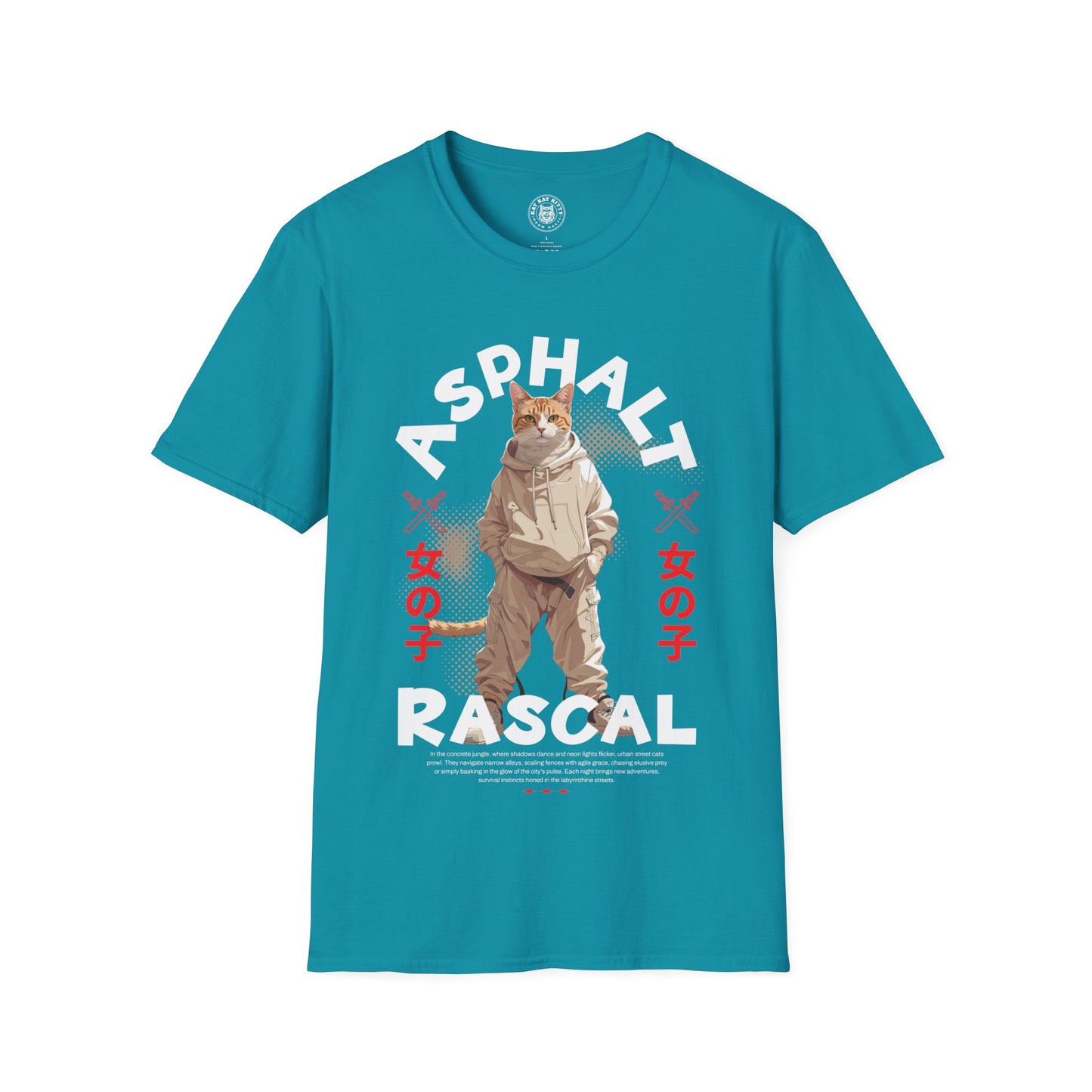 Asphalt Rascal - Unisex Cat Graphic Tees | Graphic T Shirts