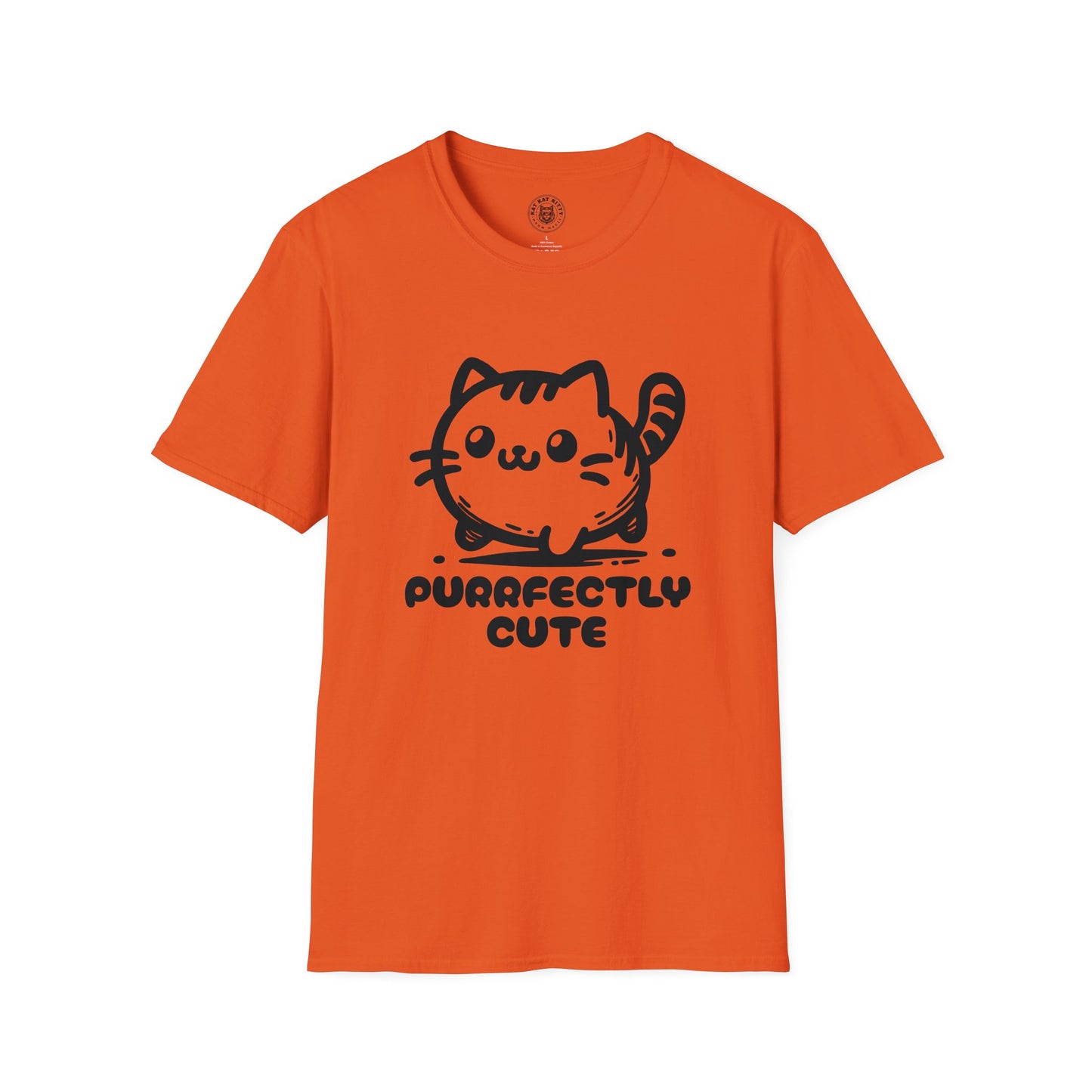 Purrfectly Cute - Unisex Cat Graphic Tees | Graphic T Shirts