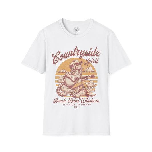 Countryside Spirit - Unisex Cat T-Shirt