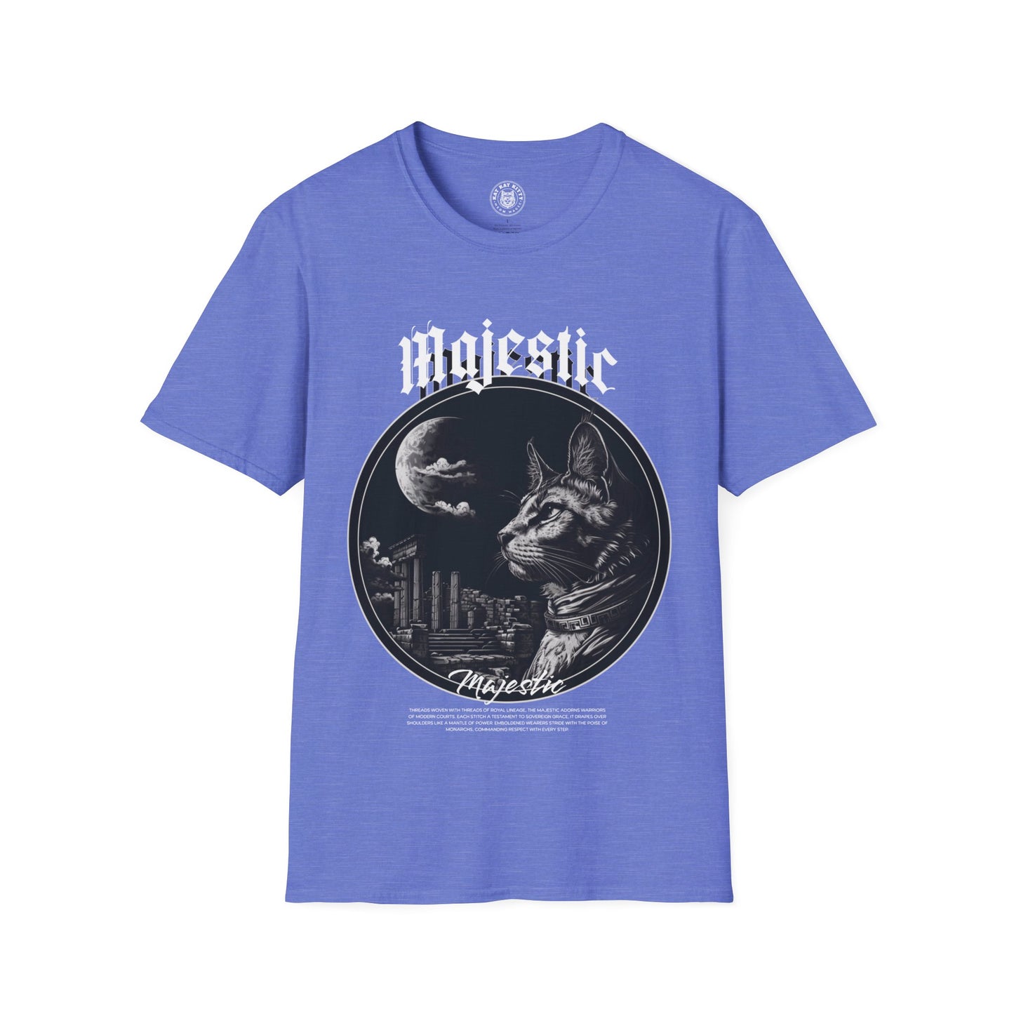 Majestic - Unisex Cat Graphic Tees | Graphic T Shirts