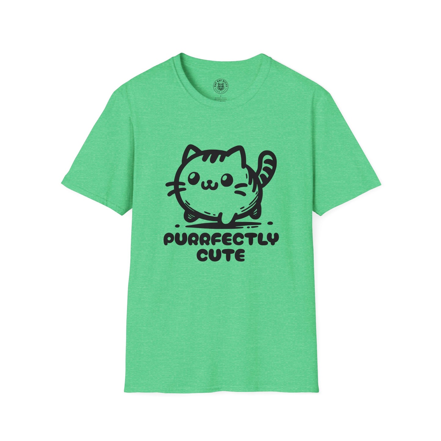 Purrfectly Cute - Unisex Cat Graphic Tees | Graphic T Shirts