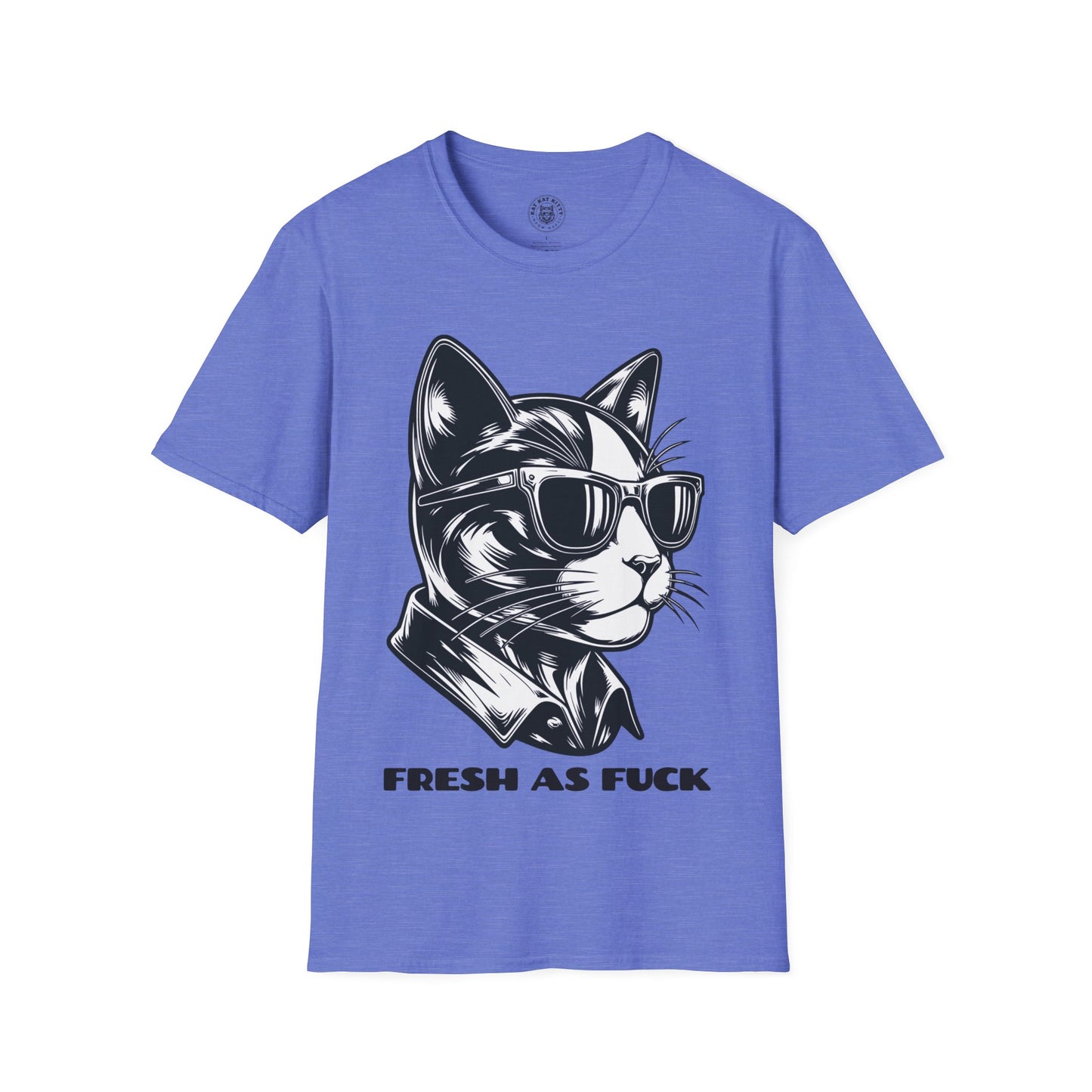 Fresh As Fuck - Unisex Cat Graphic Tees | Graphic T Shirts