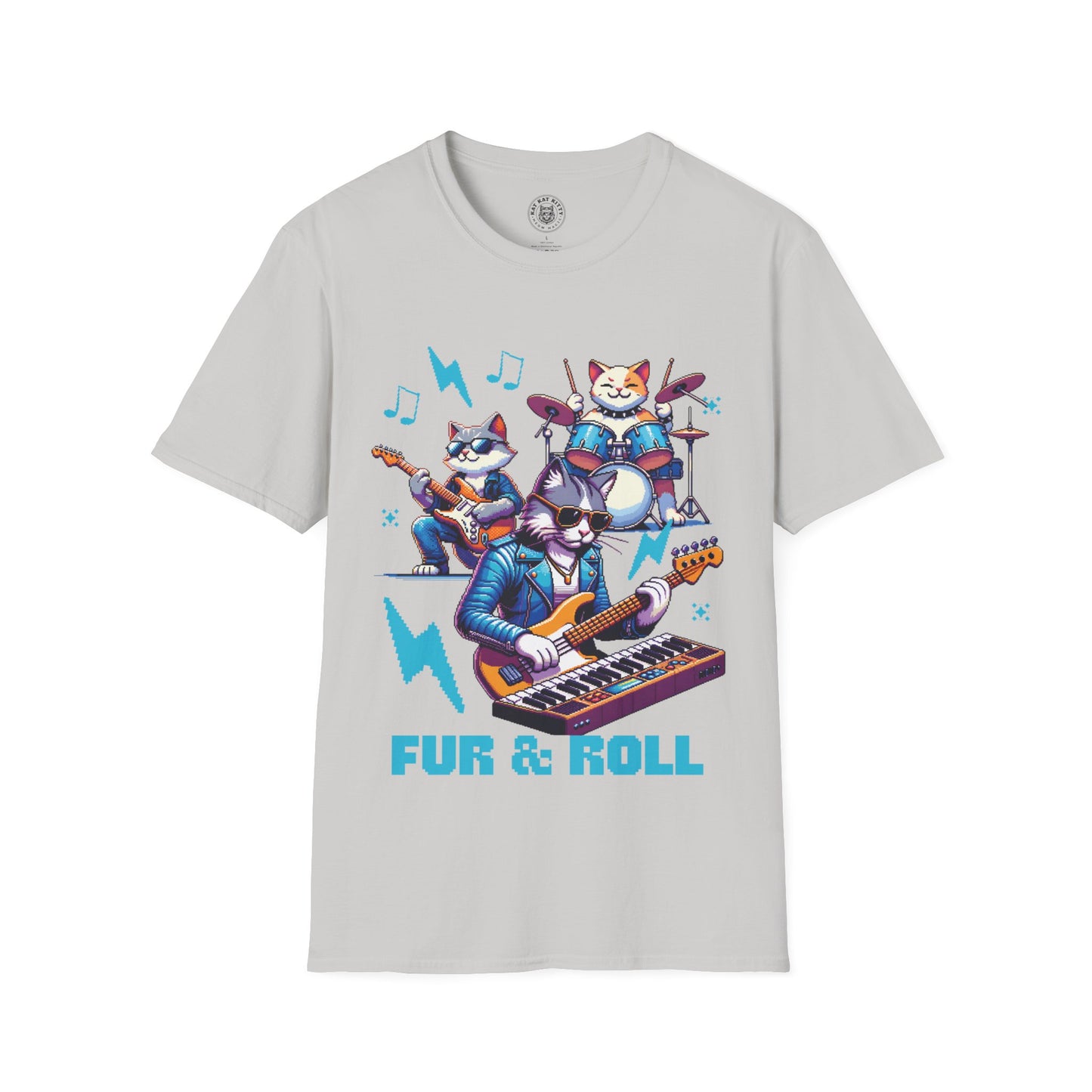 Fur & Roll - Unisex Cat Graphic Tees | Graphic T Shirts