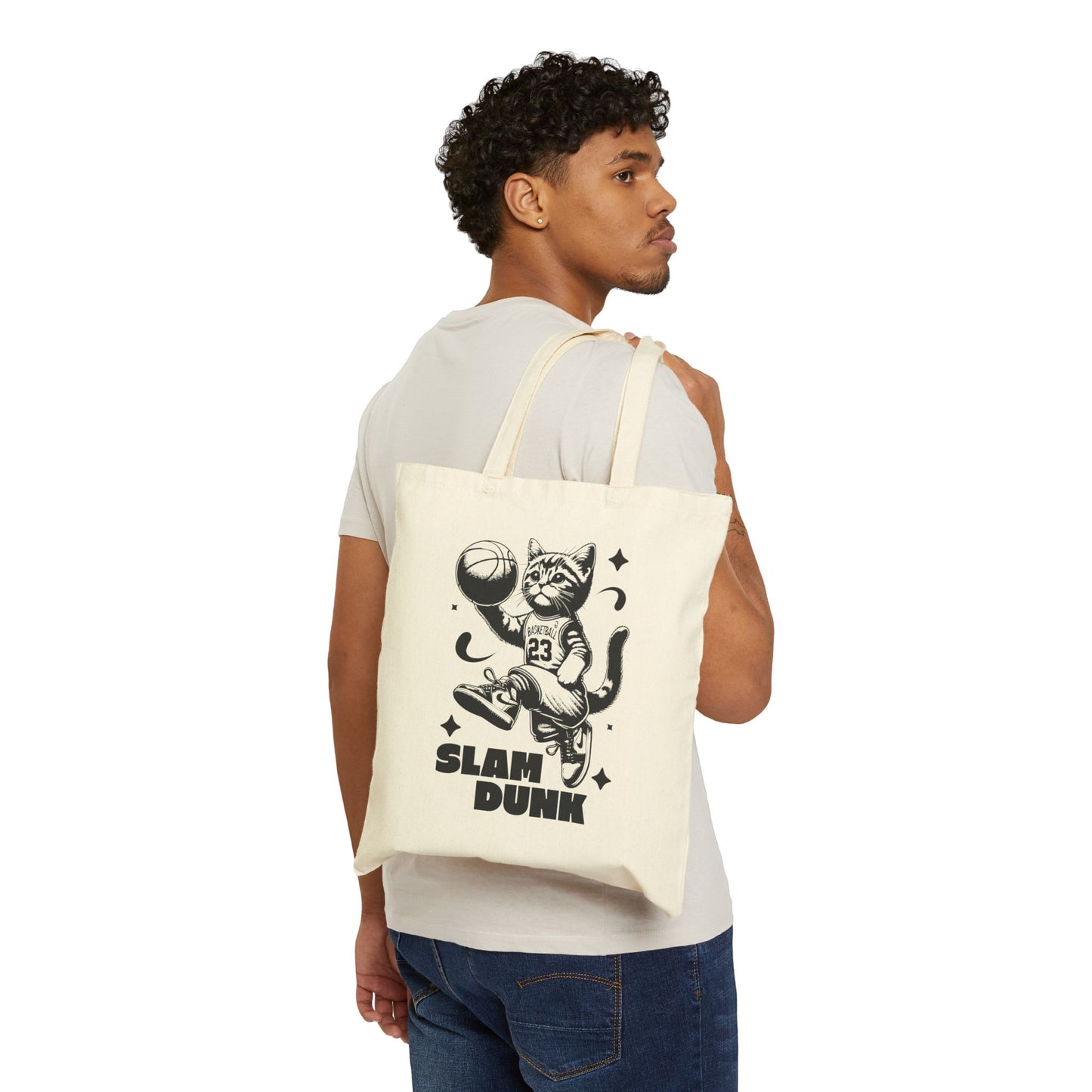 Slam Dunk - Cat Tote Bag
