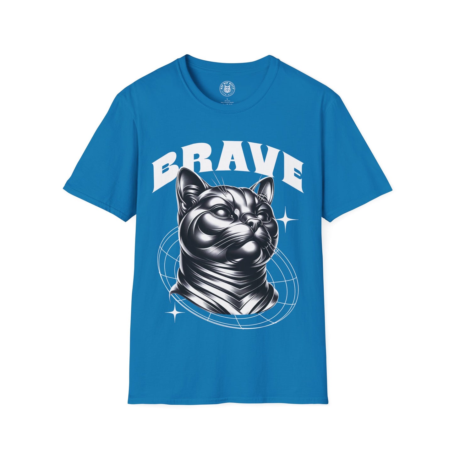 Brave - Unisex Cat Graphic Tees | Graphic T Shirts