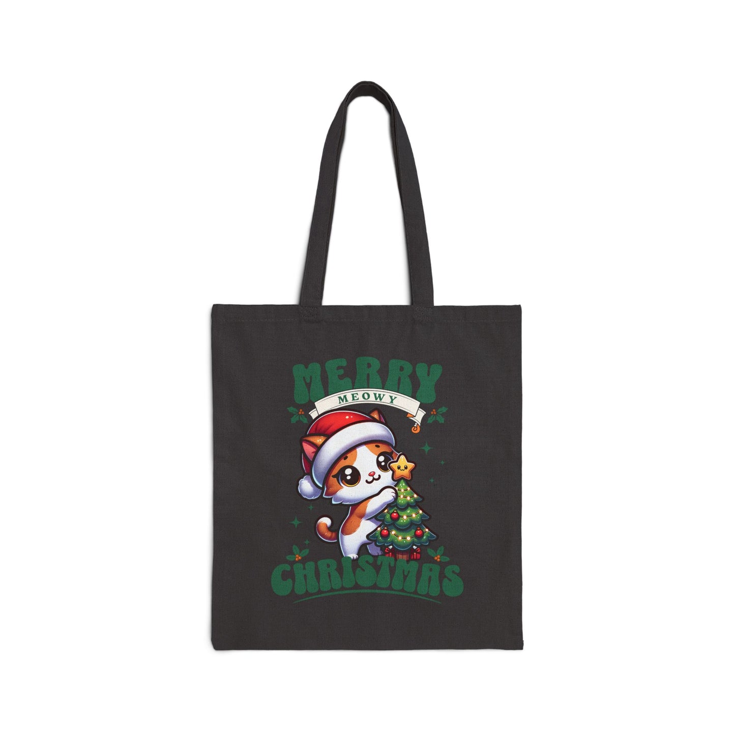 Merry Meowy Christmas - Cat Tote Bag