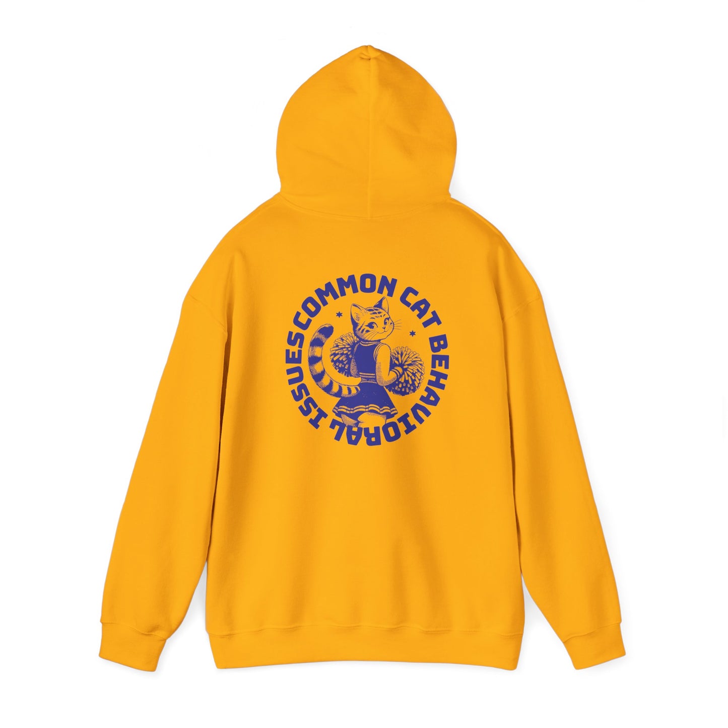 Behavioral Issues - Unisex Heavy Blend™ Hooded Cat Sweatshirt