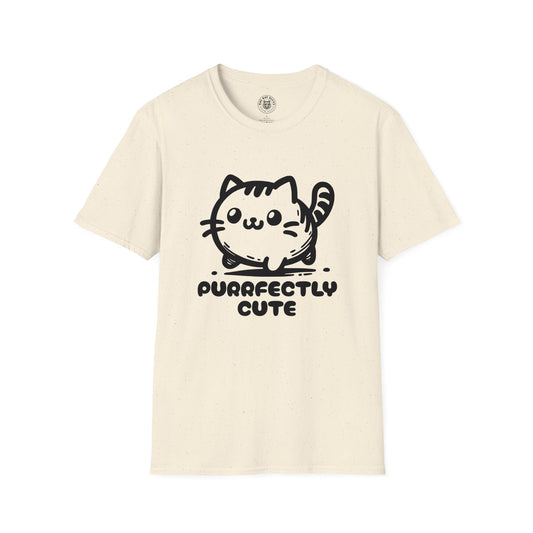 Purrfectly Cute - Unisex Cat Graphic Tees | Graphic T Shirts
