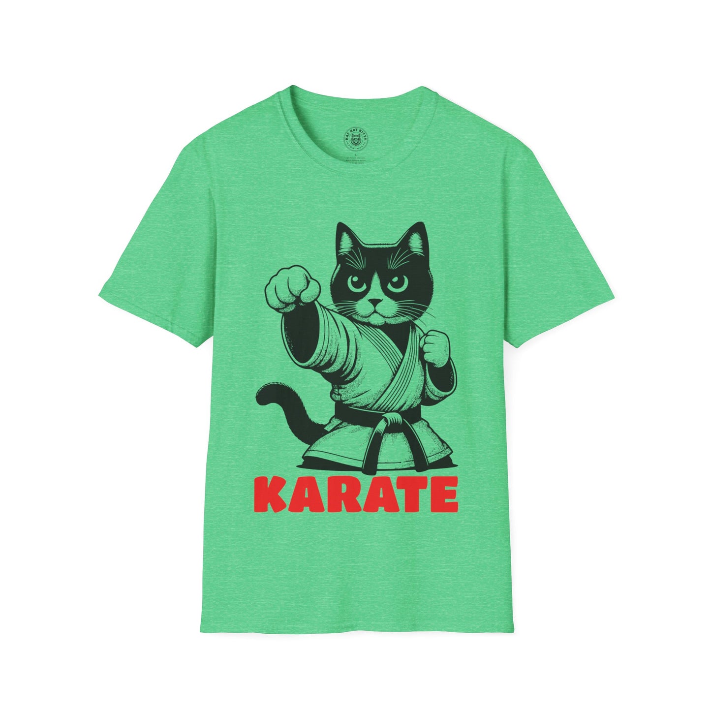 Karateka Cat - Unisex Cat Graphic Tees | Graphic T Shirts