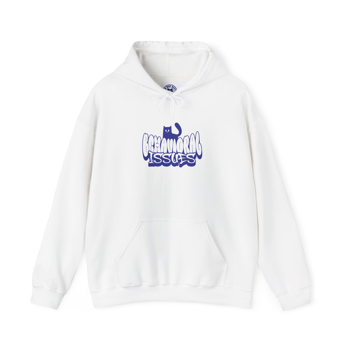 Behavioral Issues - Unisex Heavy Blend™ Hooded Cat Sweatshirt