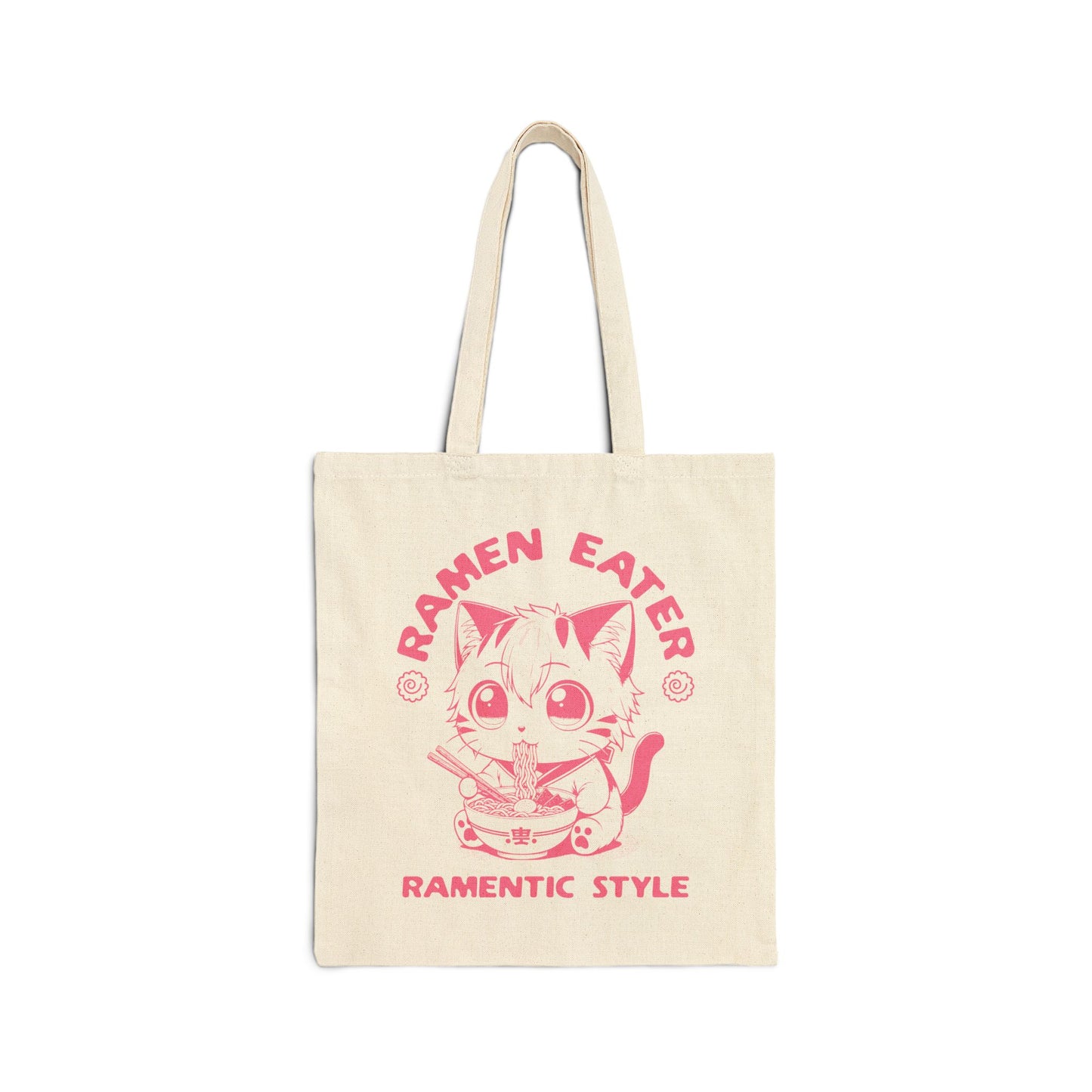 Ramentic Style Pink - Cat Tote Bag