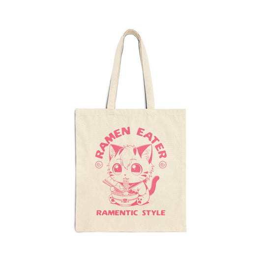 Ramentic Style Pink - Cat Tote Bag