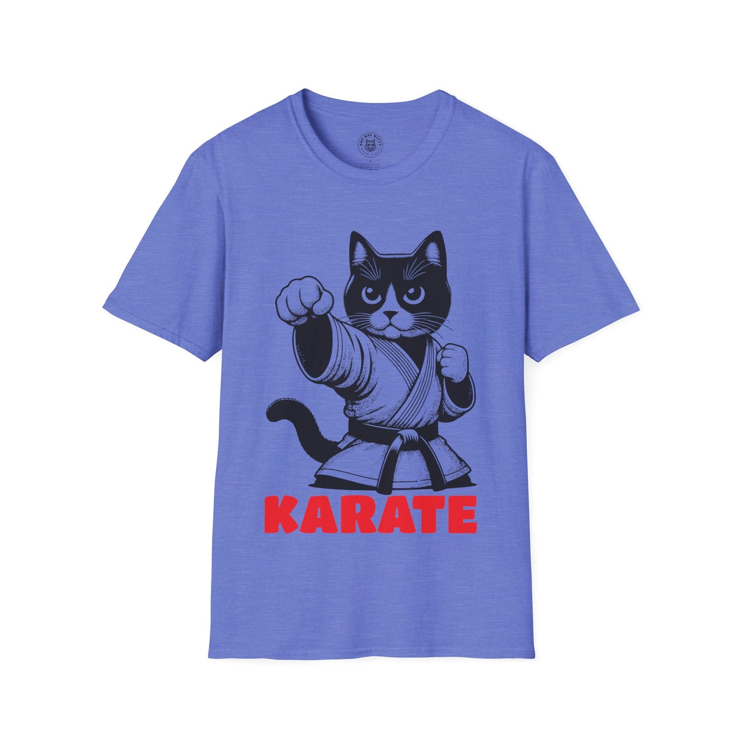 Karateka Cat - Unisex Cat Graphic Tees | Graphic T Shirts
