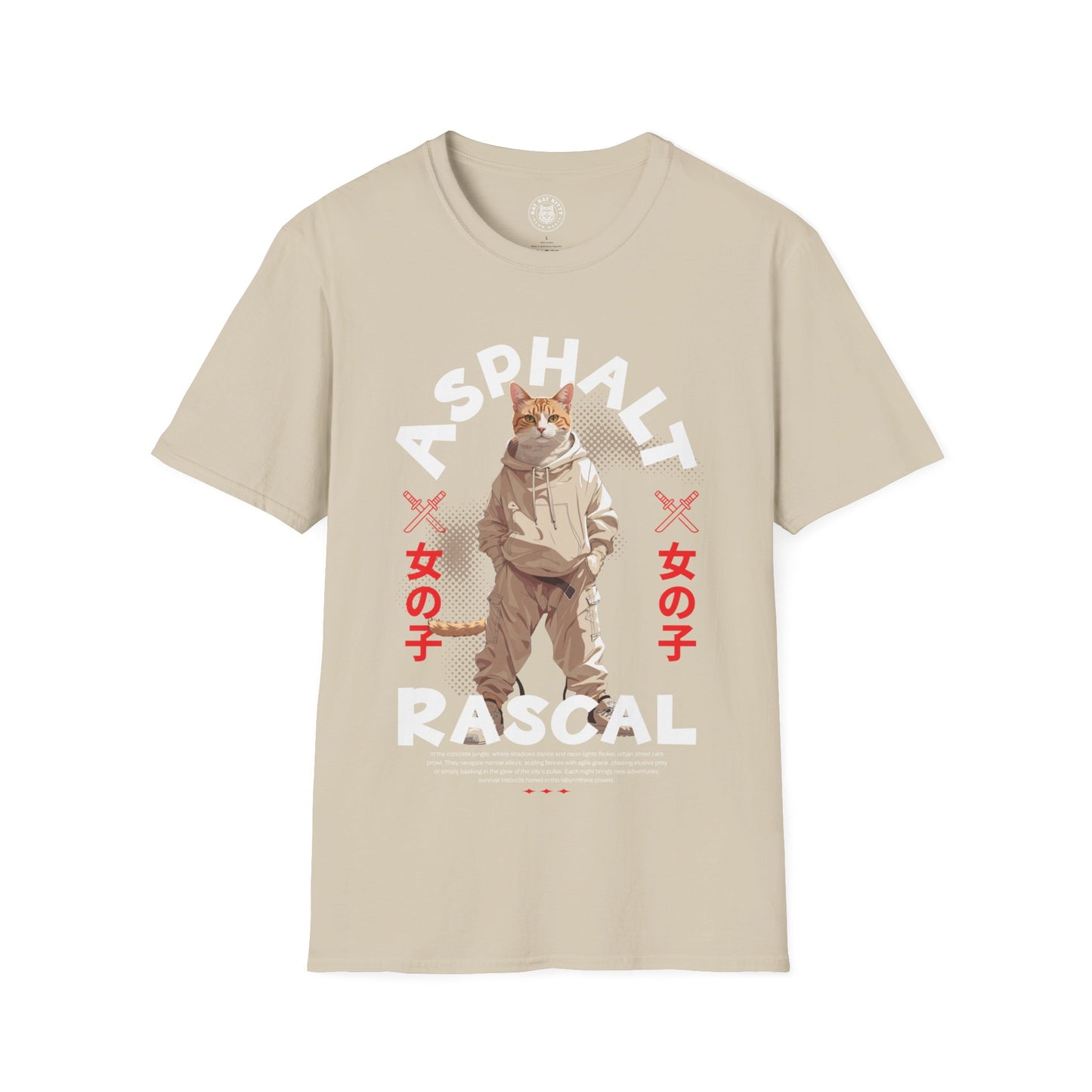 Asphalt Rascal - Unisex Cat Graphic Tees | Graphic T Shirts
