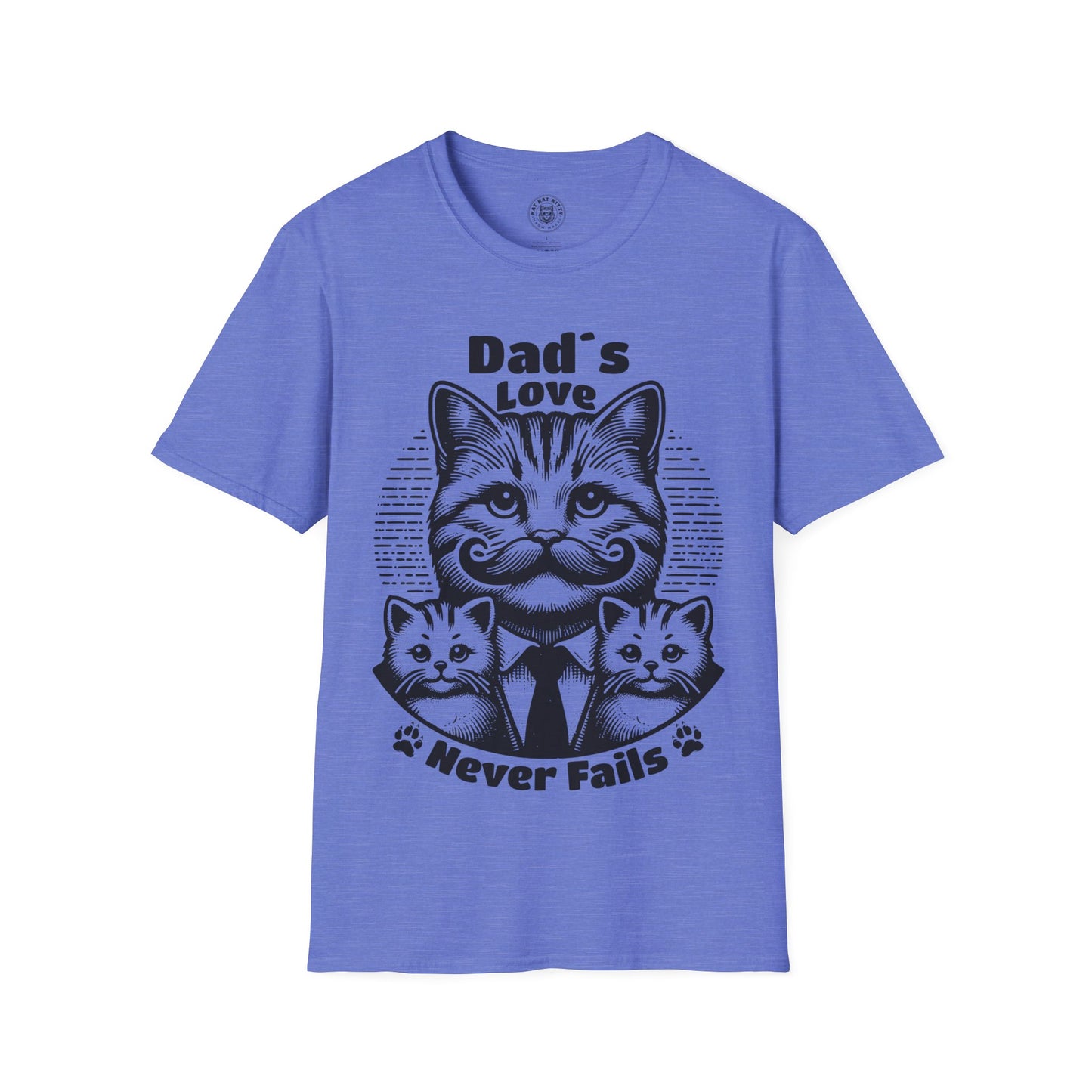 Dad´s Love Never Fails - Unisex Cat Graphic Tees | Graphic T Shirts
