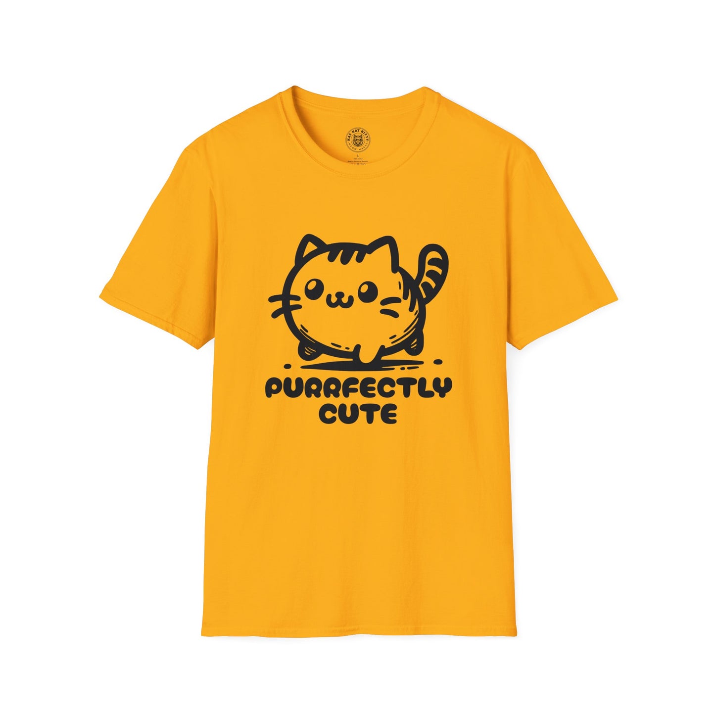 Purrfectly Cute - Unisex Cat Graphic Tees | Graphic T Shirts