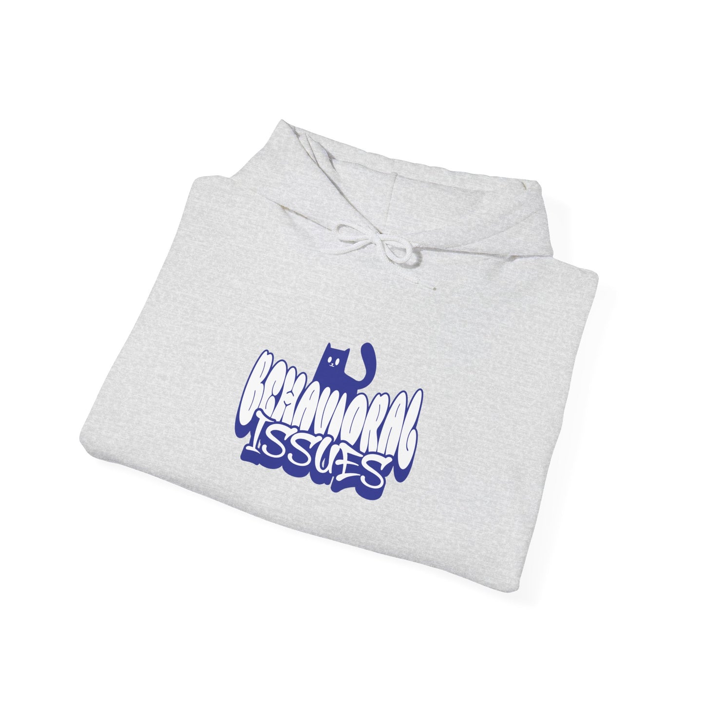 Behavioral Issues - Unisex Heavy Blend™ Hooded Cat Sweatshirt