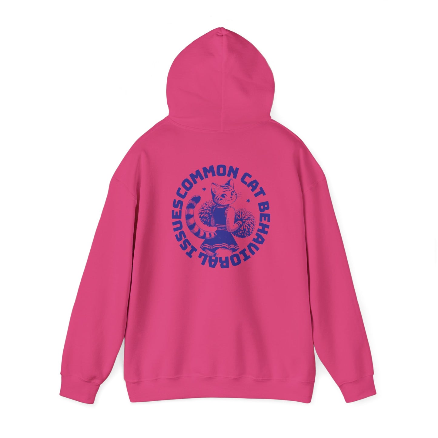 Behavioral Issues - Unisex Heavy Blend™ Hooded Cat Sweatshirt