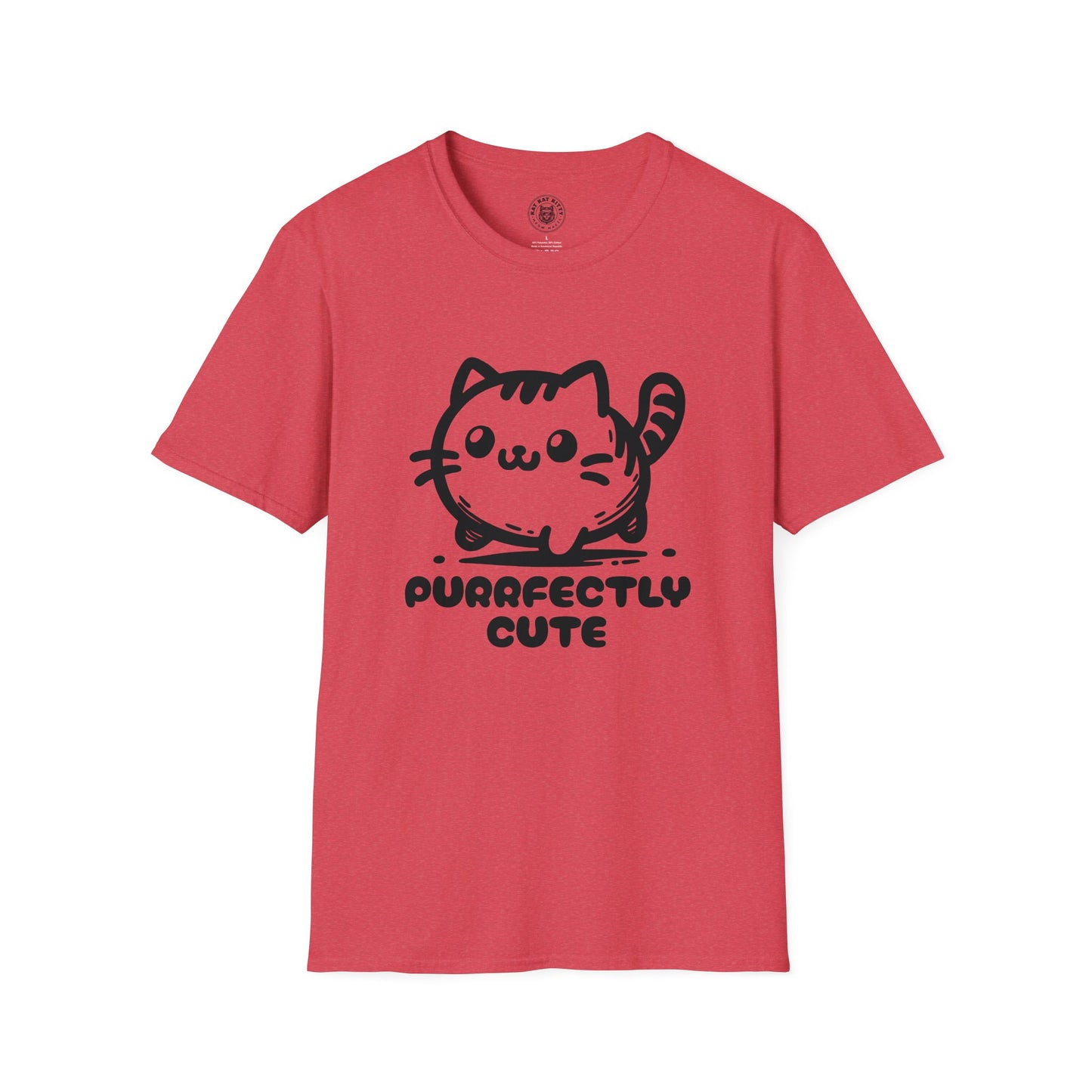 Purrfectly Cute - Unisex Cat Graphic Tees | Graphic T Shirts