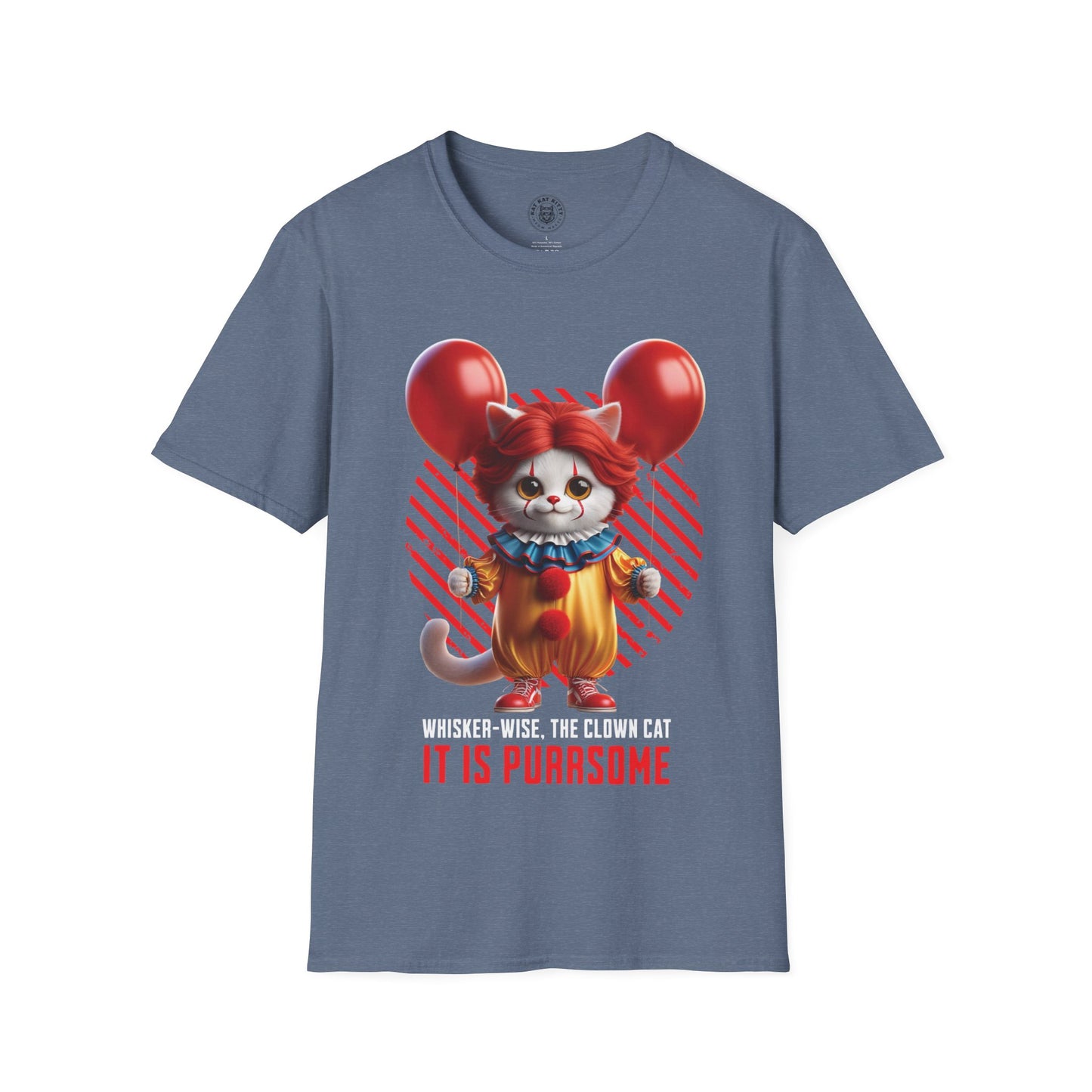 It Pennywise Cat - Unisex Cat Graphic Tees | Graphic T Shirts