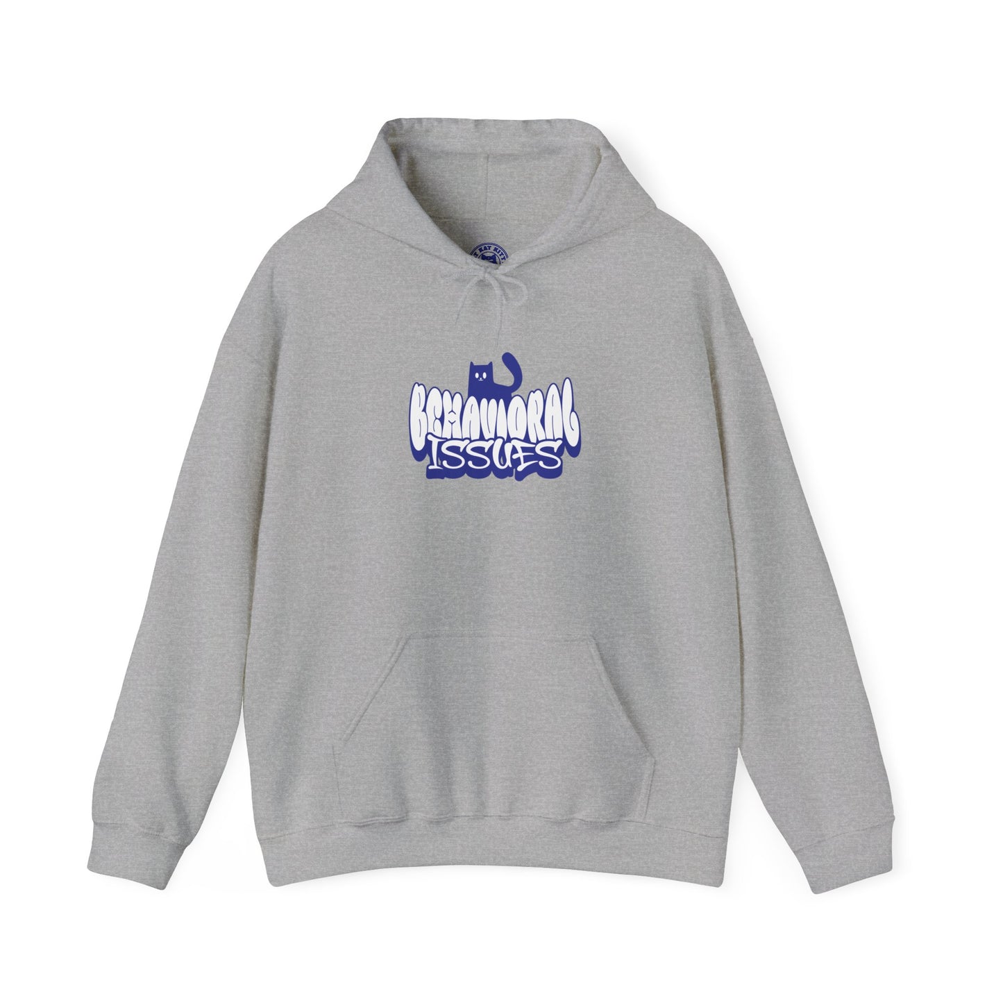 Behavioral Issues - Unisex Heavy Blend™ Hooded Cat Sweatshirt