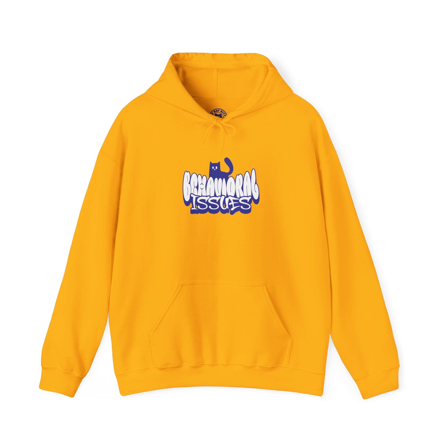 Behavioral Issues - Unisex Heavy Blend™ Hooded Cat Sweatshirt