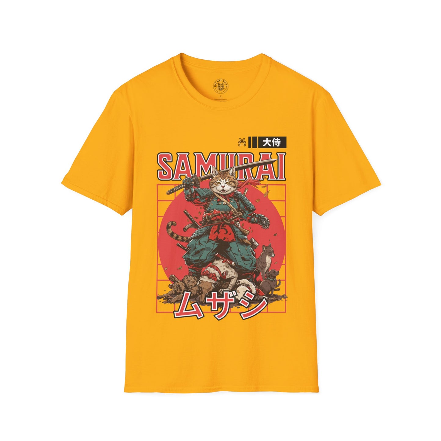 Samurai Cat - Unisex T-Shirt