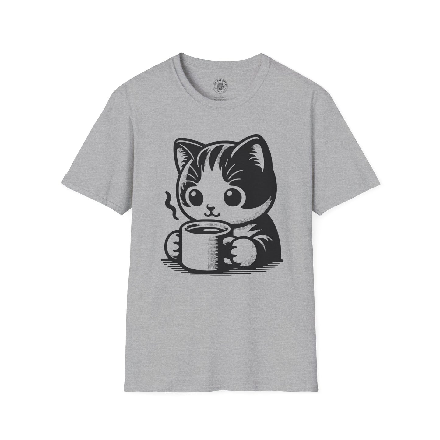 Coffee Cat - Unisex T-Shirt