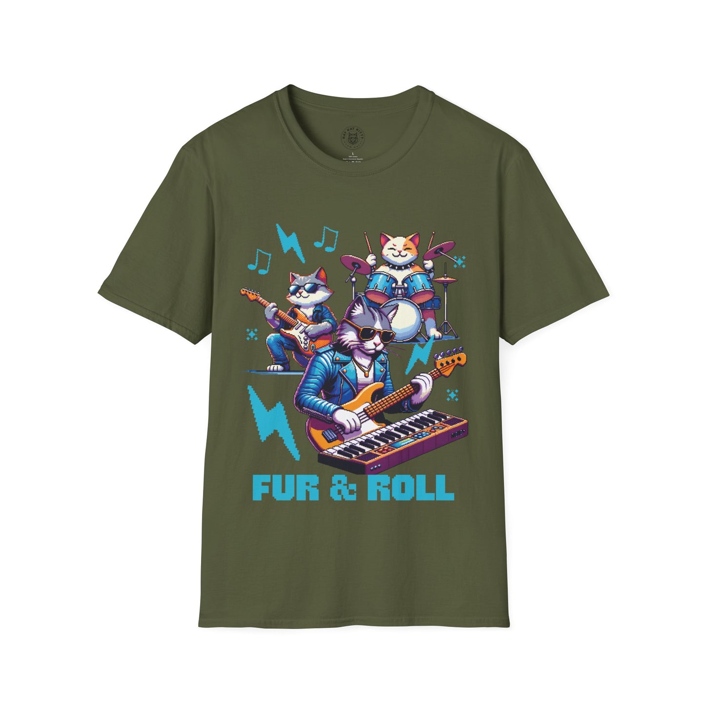 Fur & Roll - Unisex Cat Graphic Tees | Graphic T Shirts