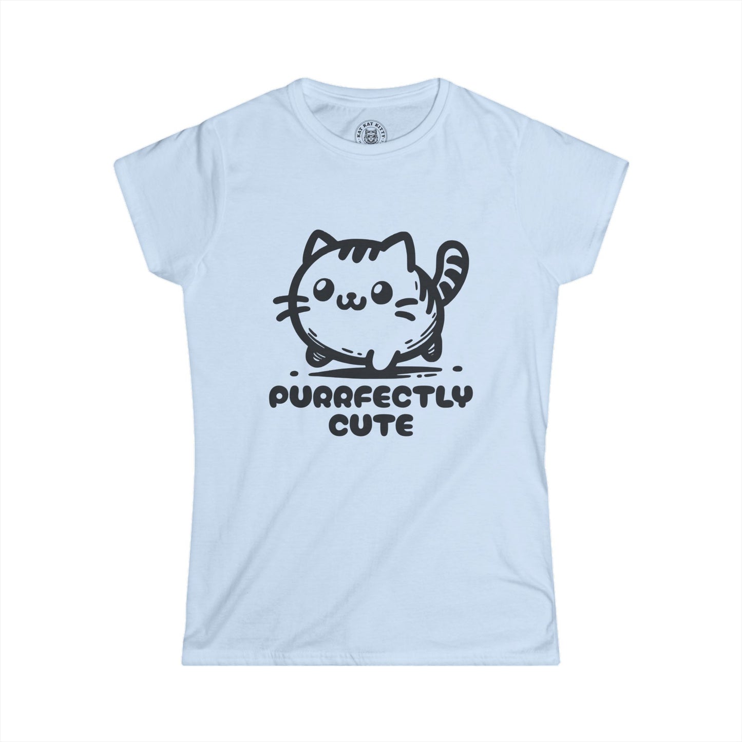 Purrfectly Cute - Women's Cat Graphic Tees | Graphic T Shirts