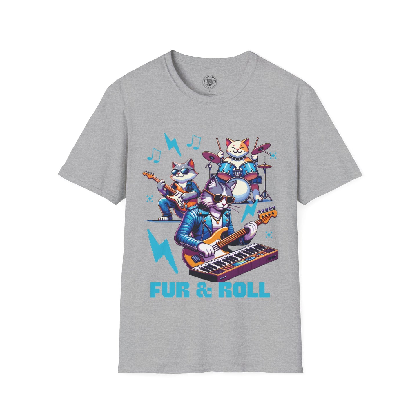 Fur & Roll - Unisex Cat Graphic Tees | Graphic T Shirts