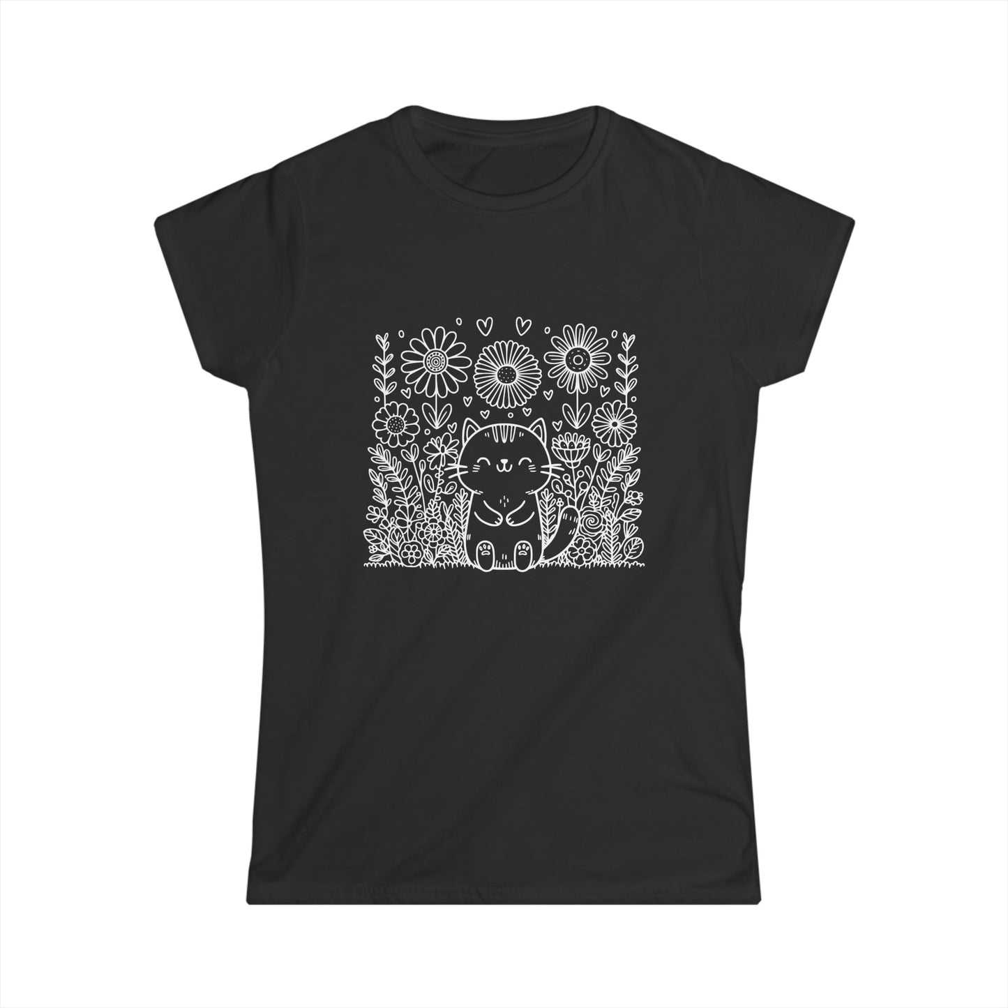 Love and Plants - Women's Cat Graphic Tees | Graphic T Shirts