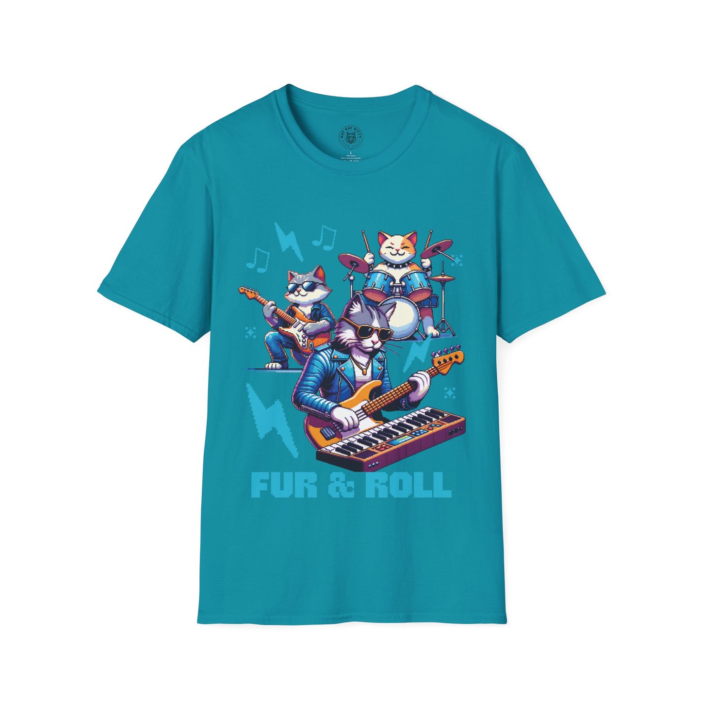 Fur & Roll - Unisex Cat Graphic Tees | Graphic T Shirts