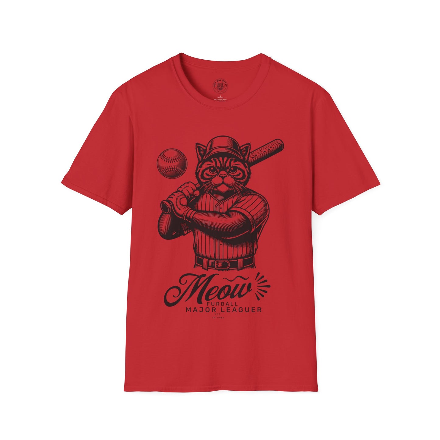 Major Leaguer - Unisex Cat Graphic Tees | Graphic T Shirts