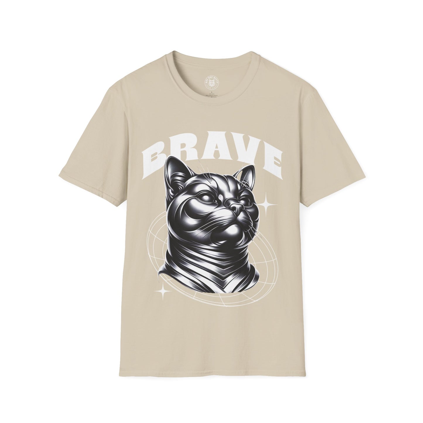 Brave - Unisex Cat Graphic Tees | Graphic T Shirts