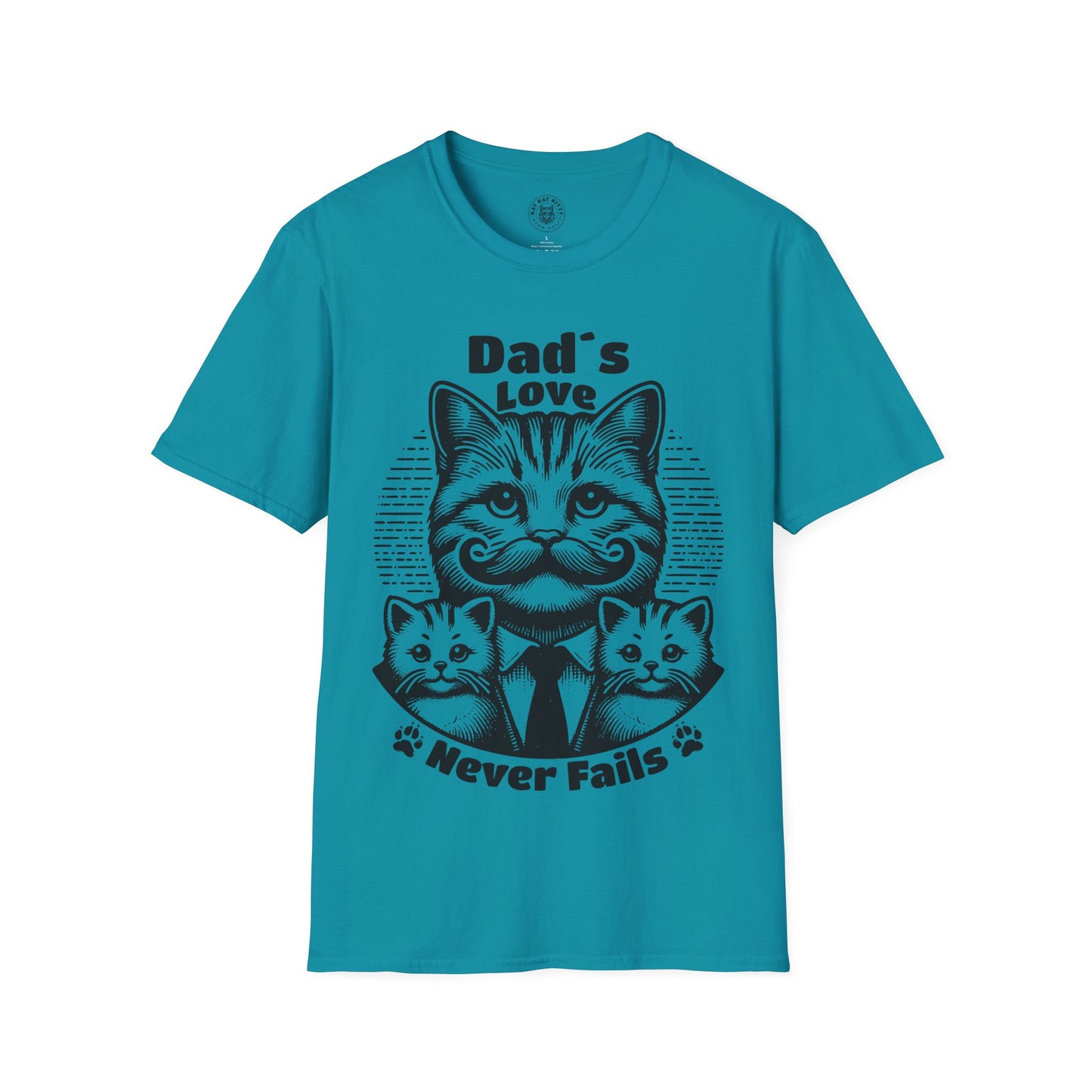 Dad´s Love Never Fails - Unisex Cat Graphic Tees | Graphic T Shirts