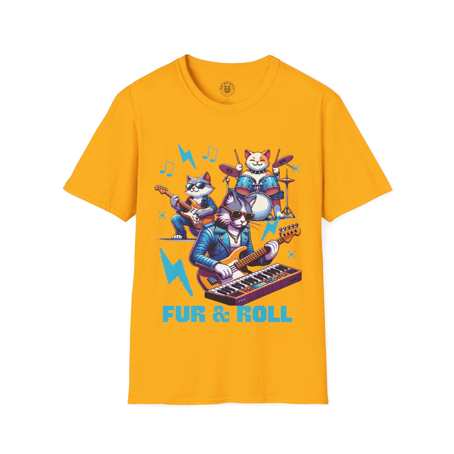 Fur & Roll - Unisex Cat Graphic Tees | Graphic T Shirts