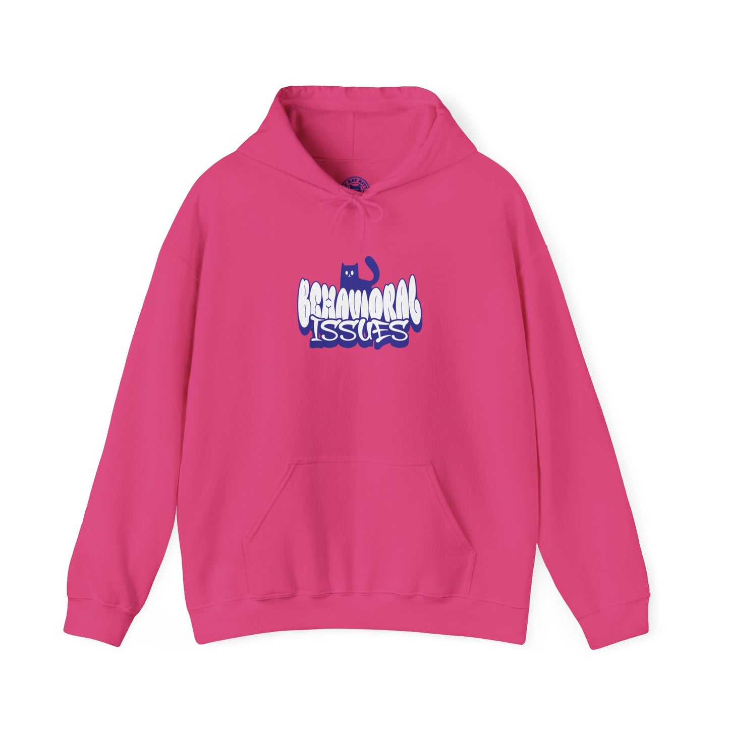 Behavioral Issues - Unisex Heavy Blend™ Hooded Cat Sweatshirt