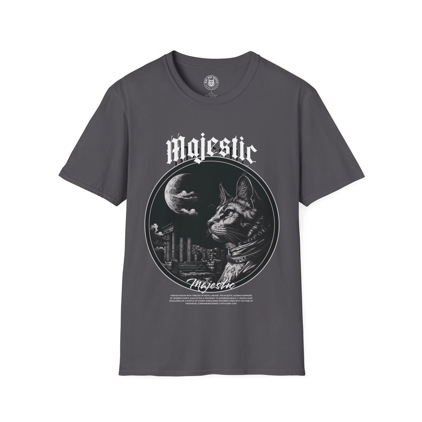 Majestic - Unisex Cat Graphic Tees | Graphic T Shirts