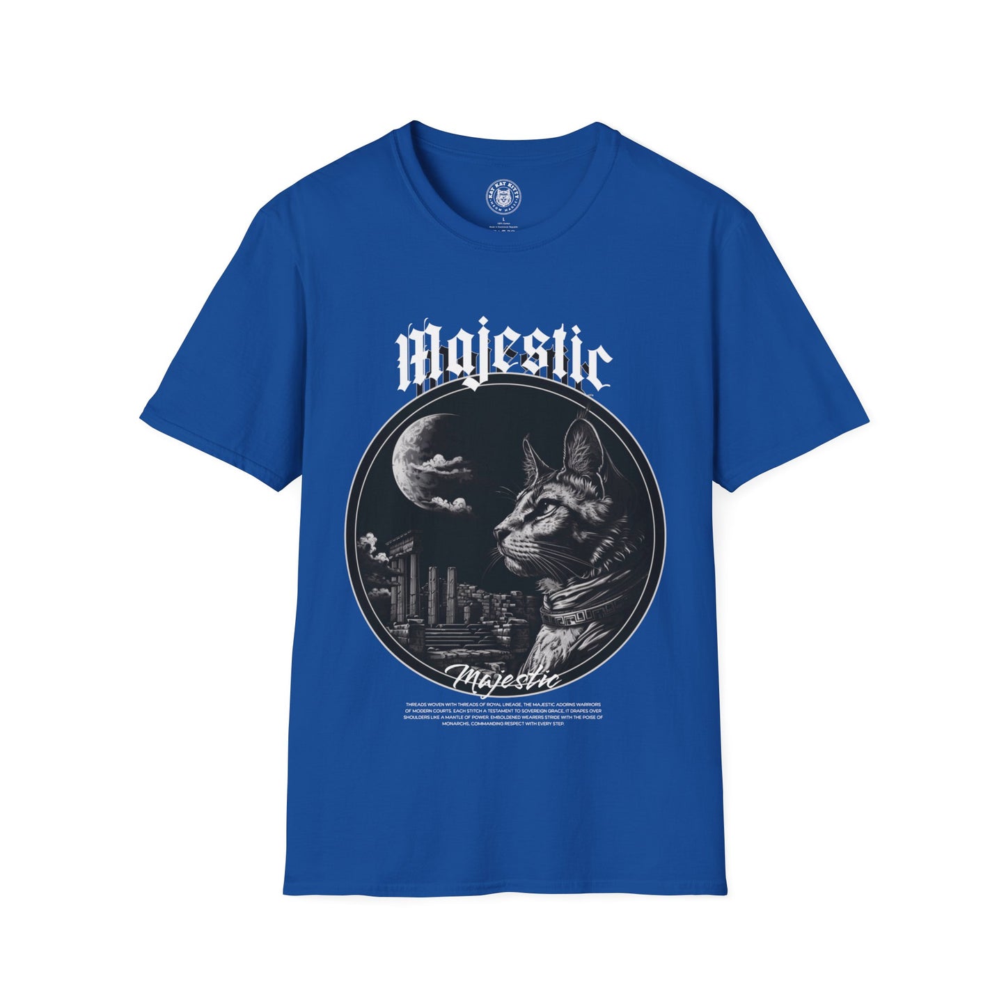 Majestic - Unisex Cat Graphic Tees | Graphic T Shirts