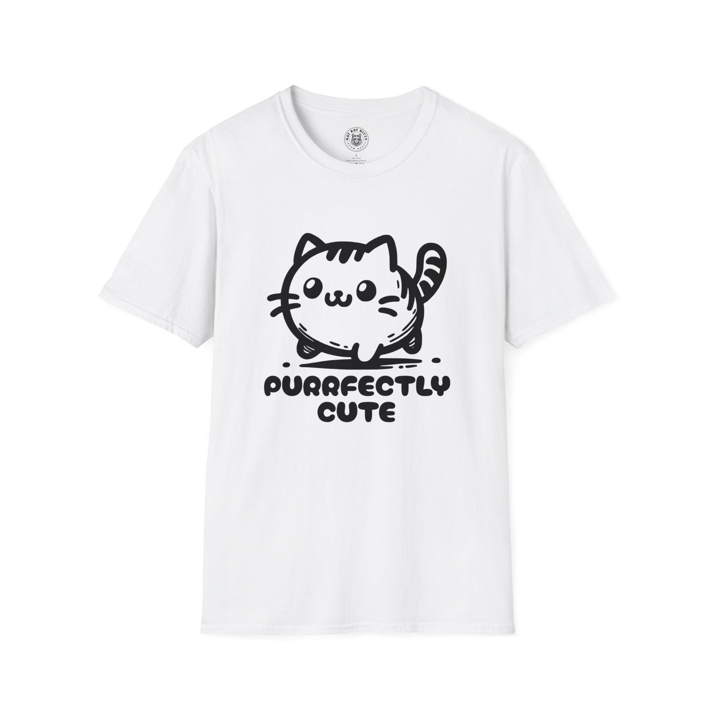 Purrfectly Cute - Unisex Cat Graphic Tees | Graphic T Shirts
